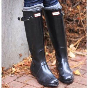 Hunter rain boots